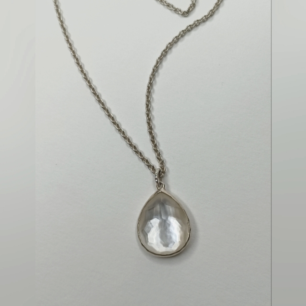 Ippolita Rock Candy MOP Tear Drop Pendant Necklace